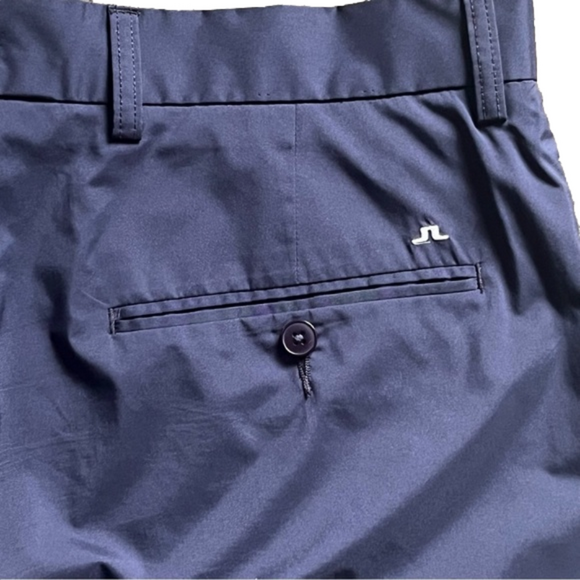 J. Lindeberg Performance Golf Pants Straight Leg Navy Blue Mens Size 34 - Picture 4 of 7